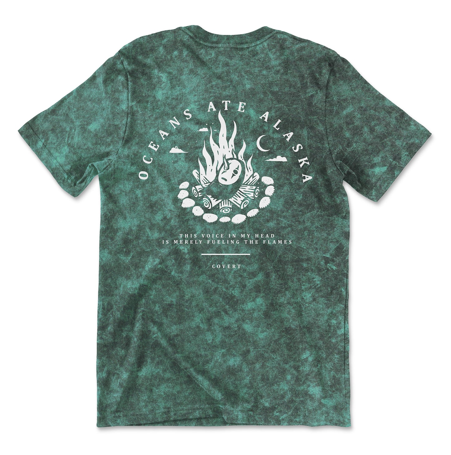 No Face Acid Wash T-Shirt