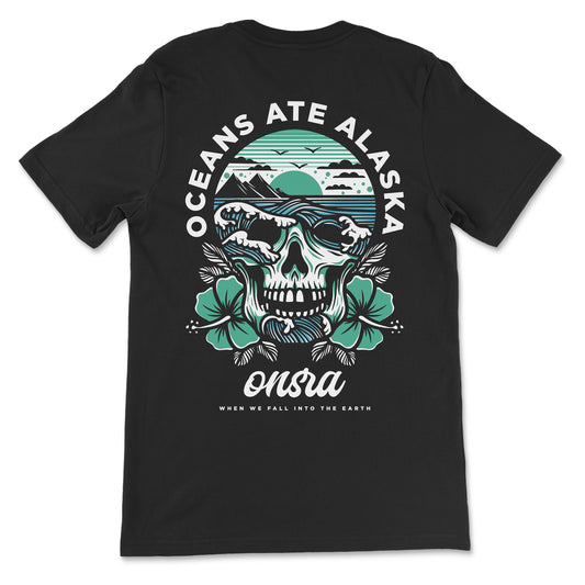 Oceans Skull T-Shirt