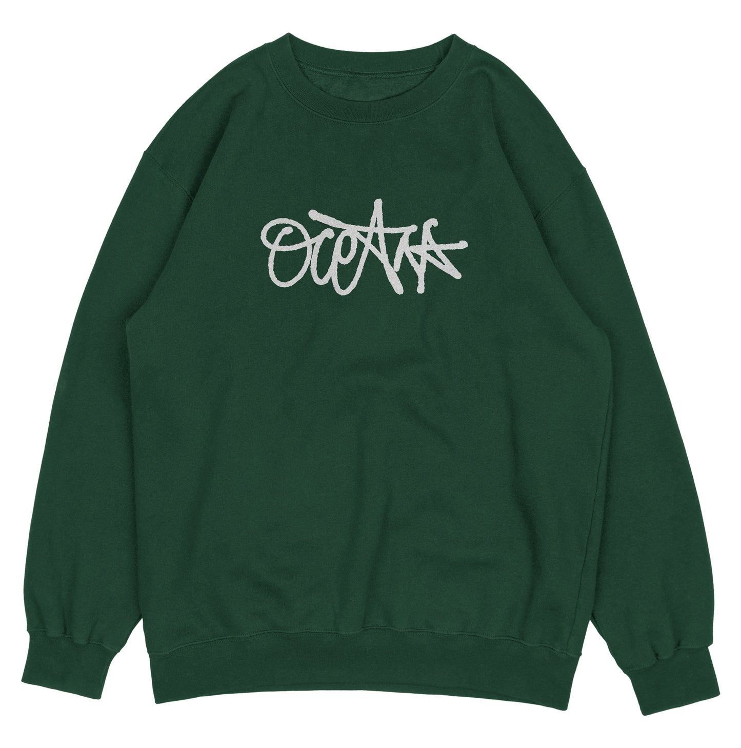 Graffiti Sweatshirt Green