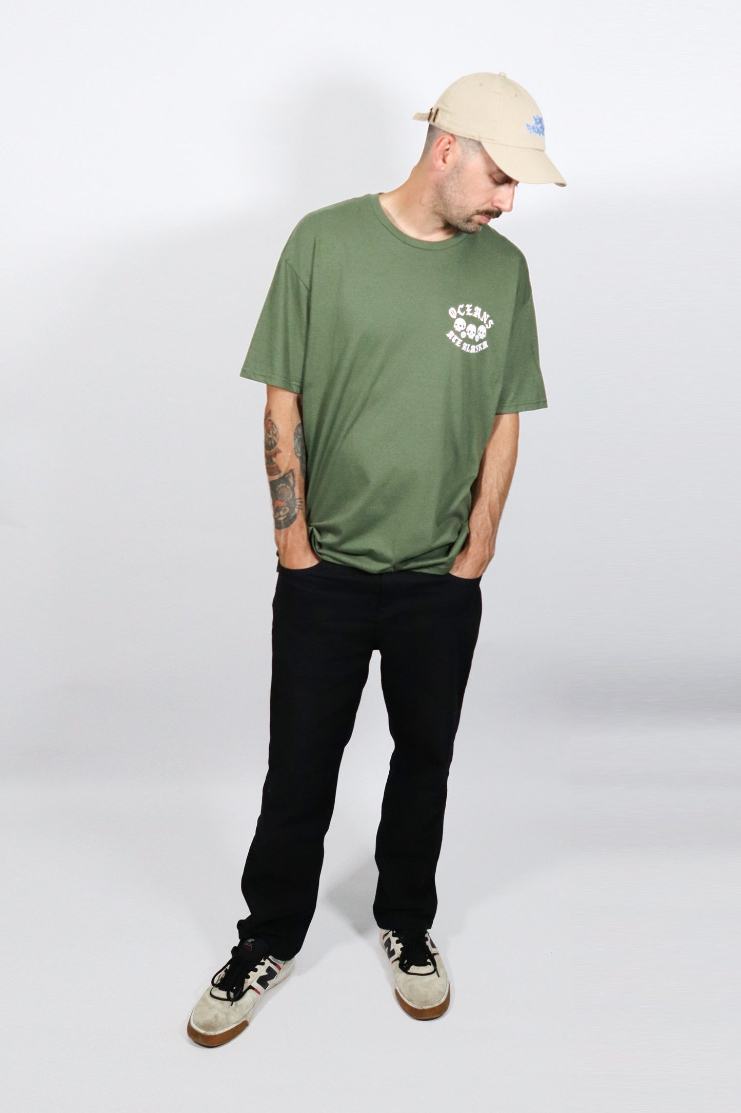 Death Ship Military Green T-Shirt