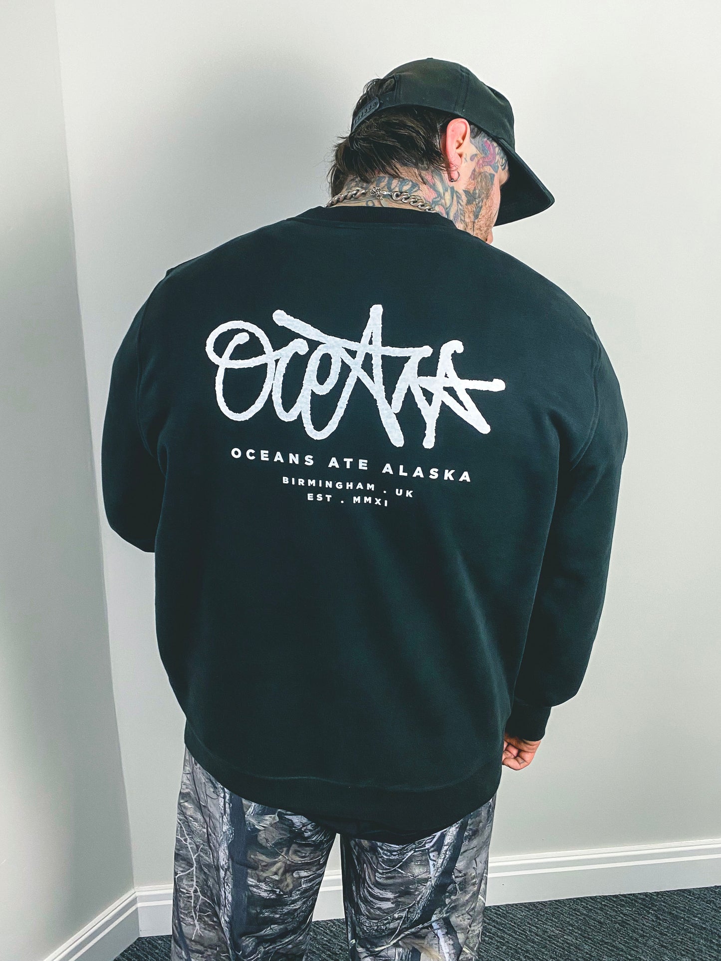 Graffiti Sweatshirt Black