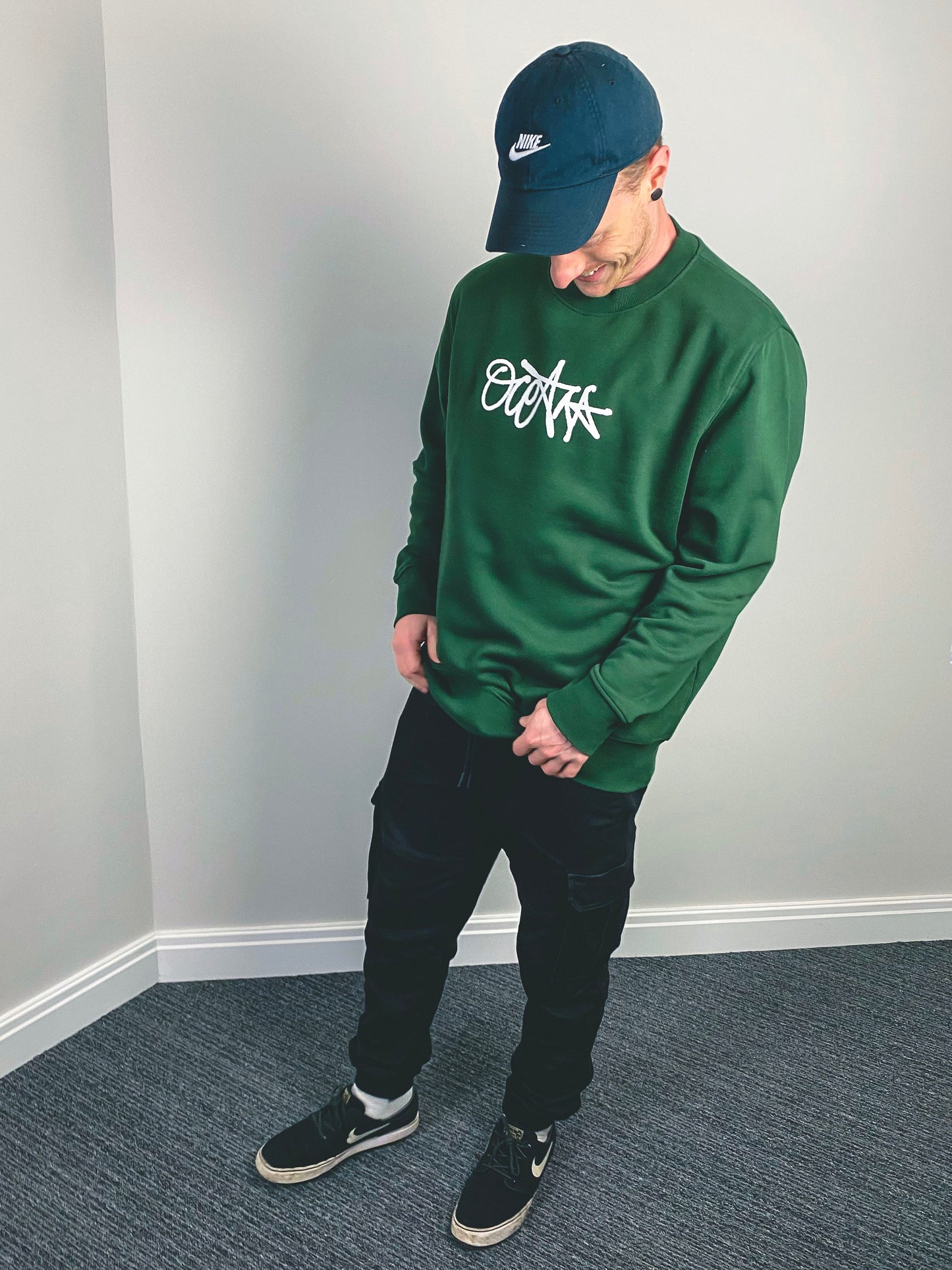 Graffiti Sweatshirt Green