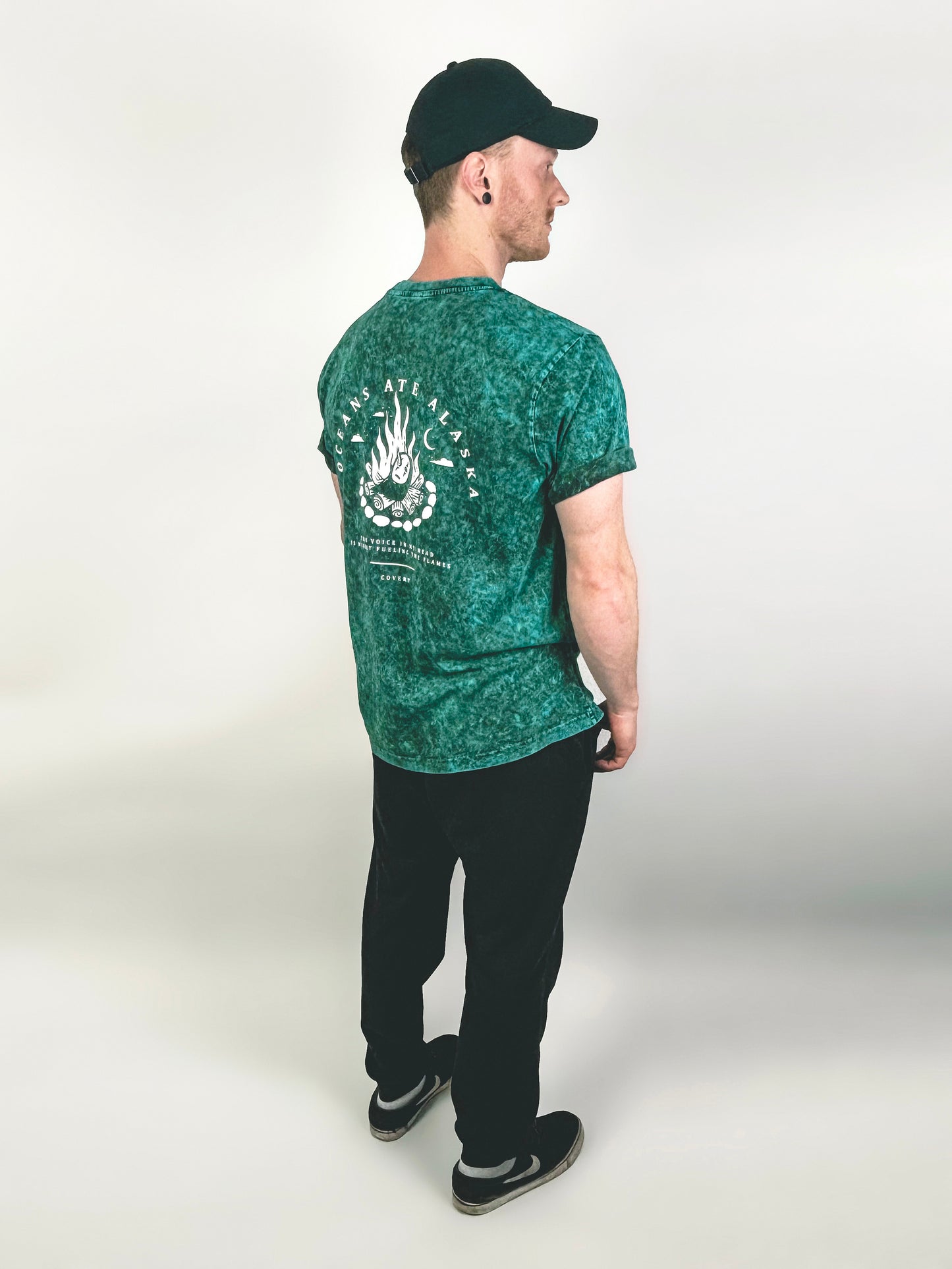 No Face Acid Wash T-Shirt